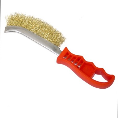 Brass Plated Steel Wire Brush